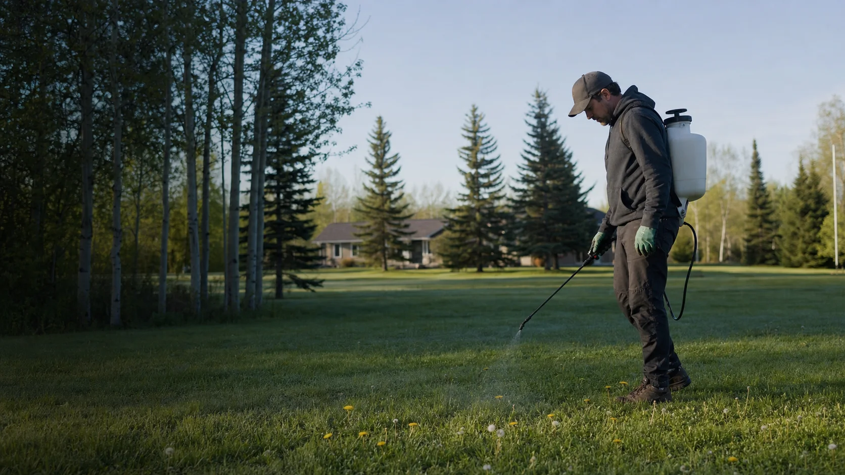 Weed Control by Dead Weed in the Peace Region